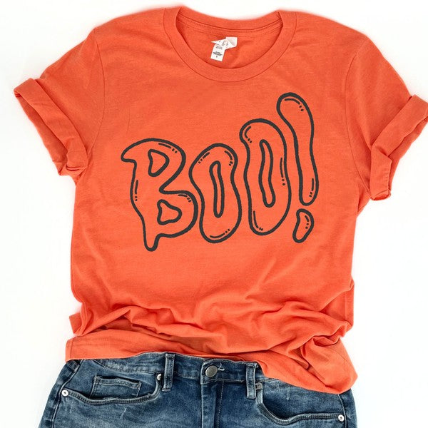 Boo women's Halloween t-shirt, Holiday top