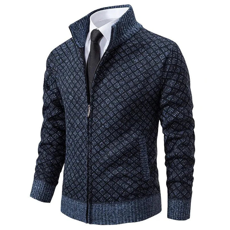 Ashford & Co. | Men’s Premium Soft-Touch Zip-Up Sweater