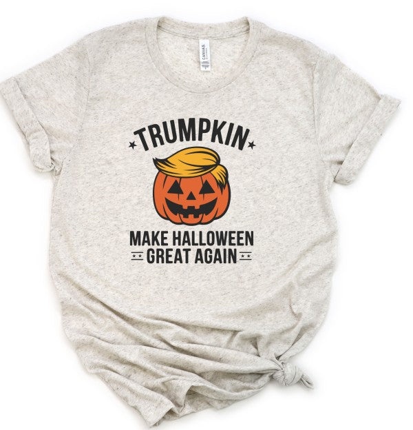 Trumpkin Making Halloween Great Again Graphic Tee