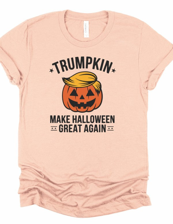 Trumpkin Making Halloween Great Again Graphic Tee