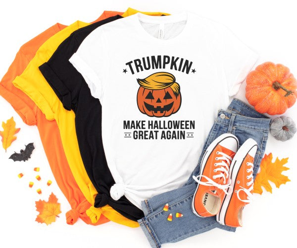 Trumpkin Making Halloween Great Again Graphic Tee