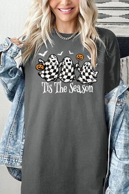 Retro Ghosts Graphic Heavy Cotton Tee
