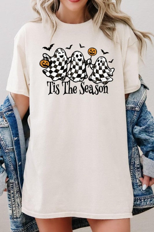 Retro Ghosts Graphic Heavy Cotton Tee