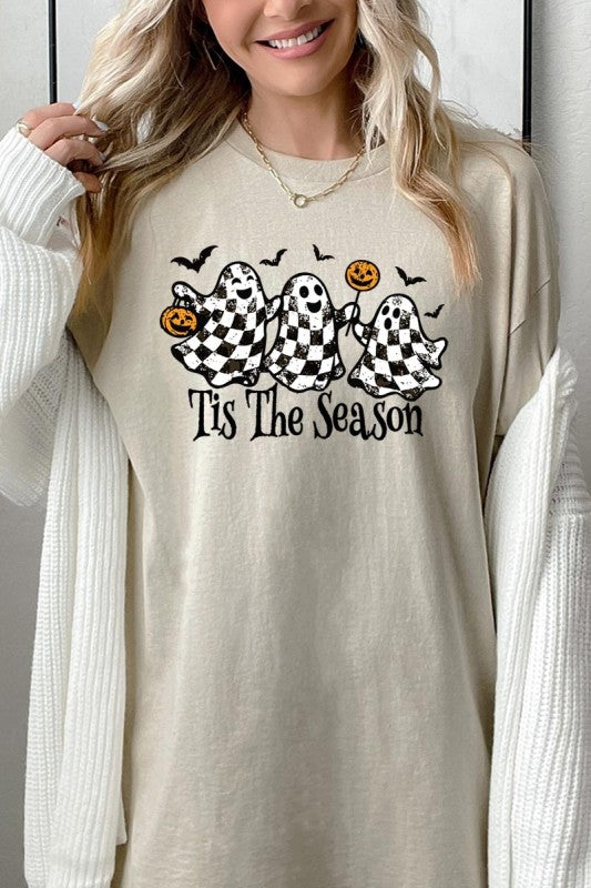 Retro Ghosts Graphic Heavy Cotton Tee