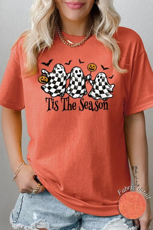 Retro Ghosts Graphic Heavy Cotton Tee
