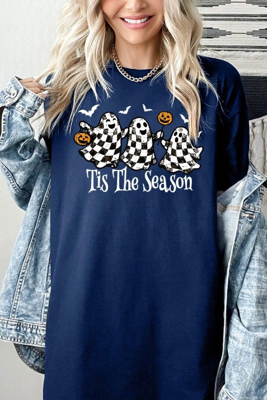 Retro Ghosts Graphic Heavy Cotton Tee