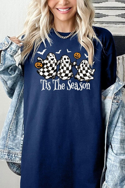 Retro Ghosts Graphic Heavy Cotton Tee