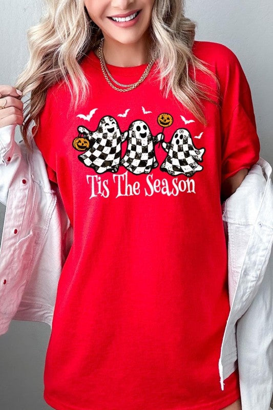 Retro Ghosts Graphic Heavy Cotton Tee