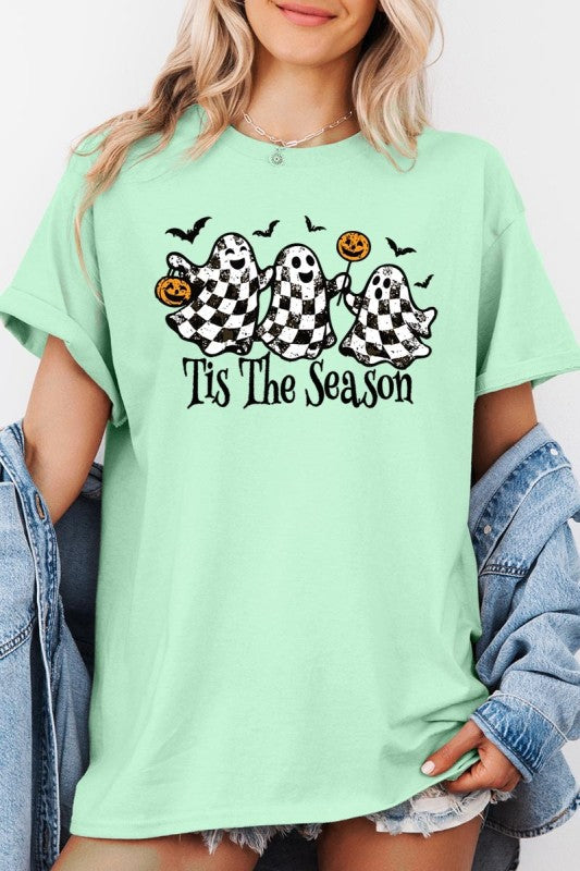 Retro Ghosts Graphic Heavy Cotton Tee