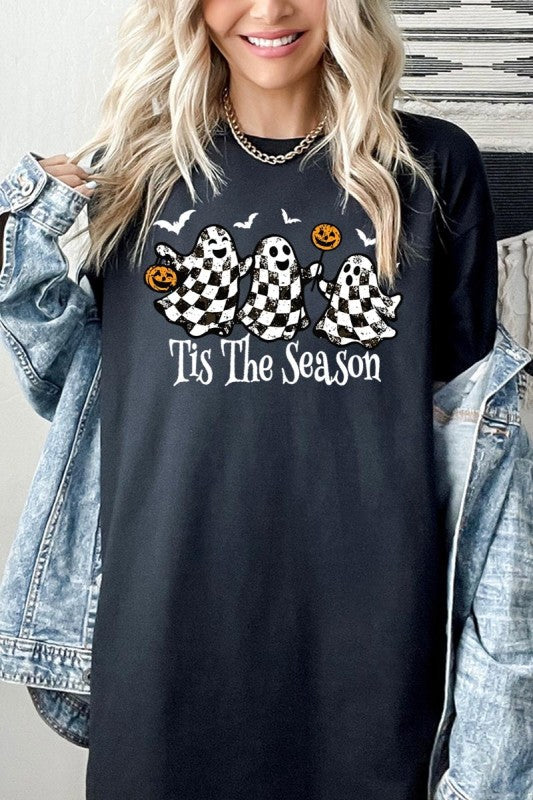 Retro Ghosts Graphic Heavy Cotton Tee