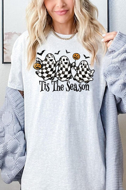 Retro Ghosts Graphic Heavy Cotton Tee