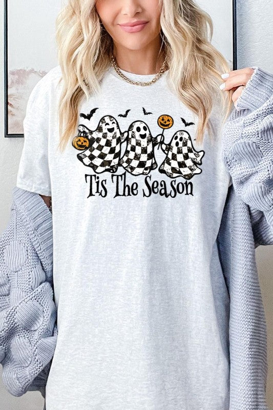 Retro Ghosts Graphic Heavy Cotton Tee