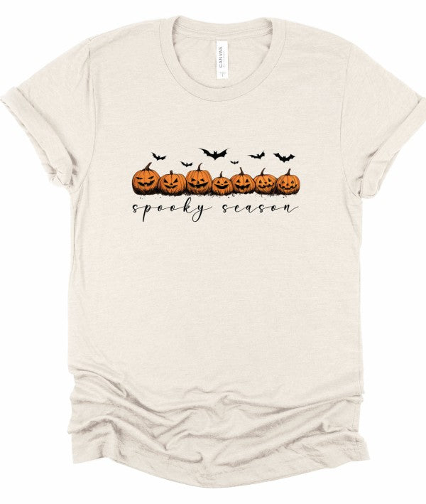 Spooky Season Halloween Graphic Tee Top