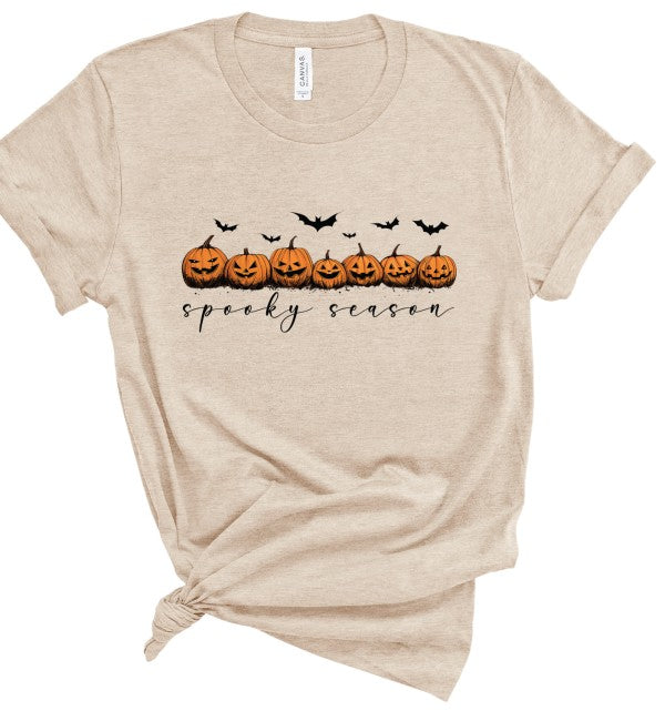 Spooky Season Halloween Graphic Tee Top