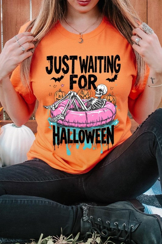 Just Waiting For Halloween Graphic Tee