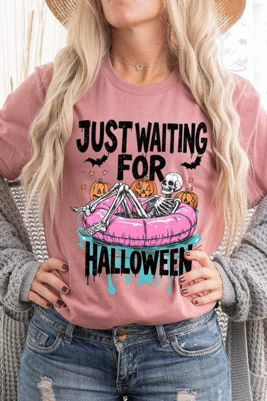 Just Waiting For Halloween Graphic Tee