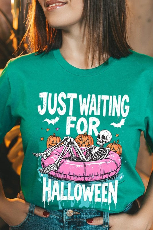 Just Waiting For Halloween Graphic Tee