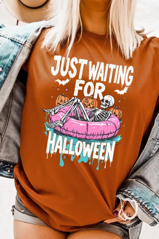 Just Waiting For Halloween Graphic Tee