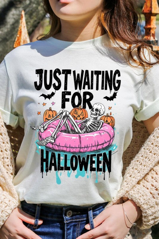 Just Waiting For Halloween Graphic Tee