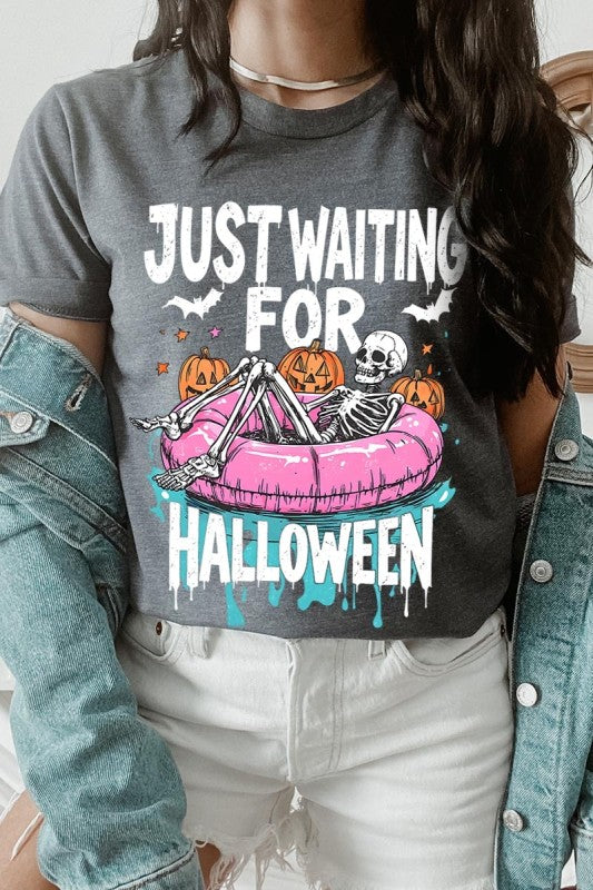 Just Waiting For Halloween Graphic Tee