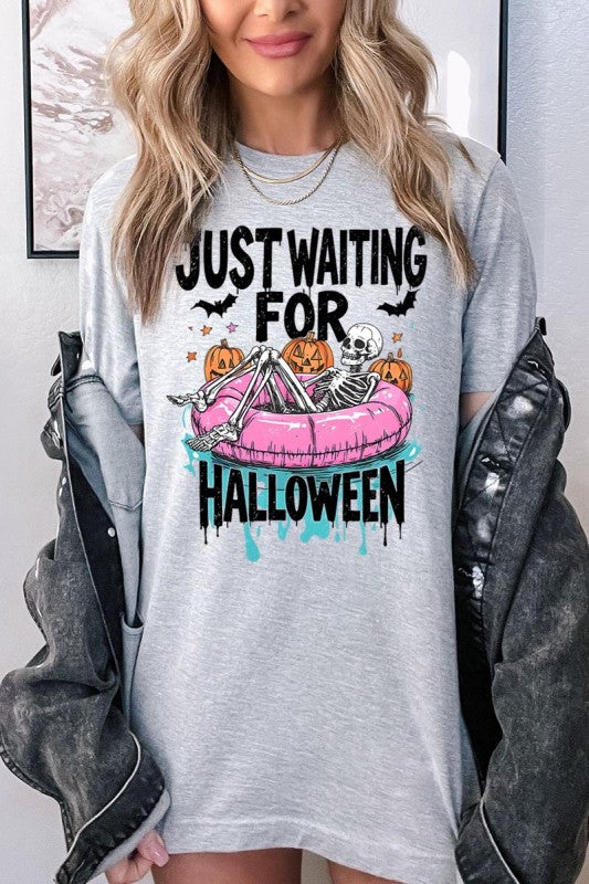 Just Waiting For Halloween Graphic Tee
