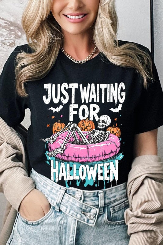 Just Waiting For Halloween Graphic Tee