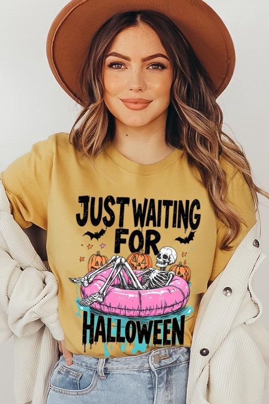 Just Waiting For Halloween Graphic Tee