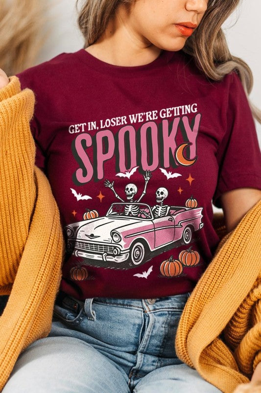 Spooky Skeleton Graphic Tee