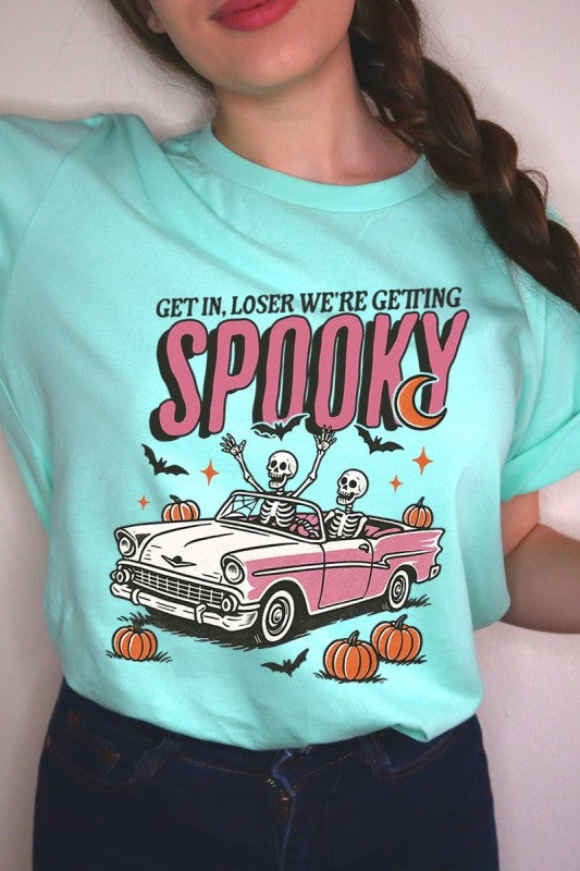 Spooky Skeleton Graphic Tee