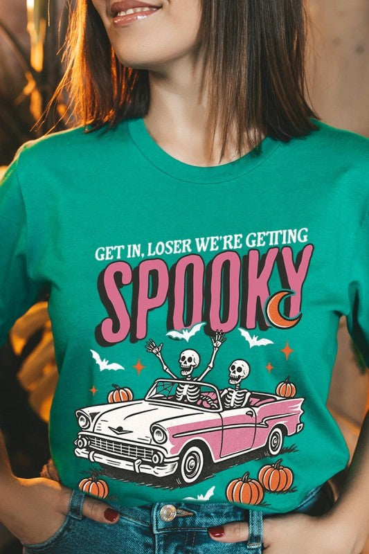 Spooky Skeleton Graphic Tee
