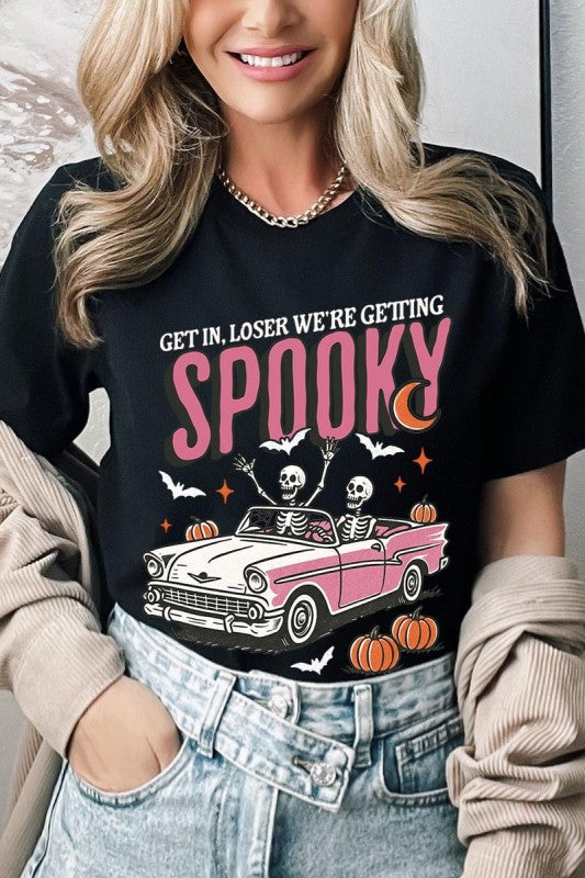 Spooky Skeleton Graphic Tee