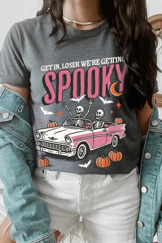 Spooky Skeleton Graphic Tee