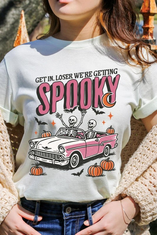 Spooky Skeleton Graphic Tee