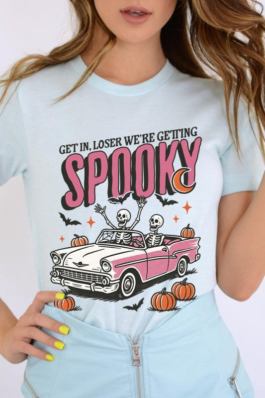 Spooky Skeleton Graphic Tee
