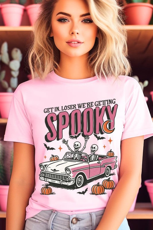 Spooky Skeleton Graphic Tee