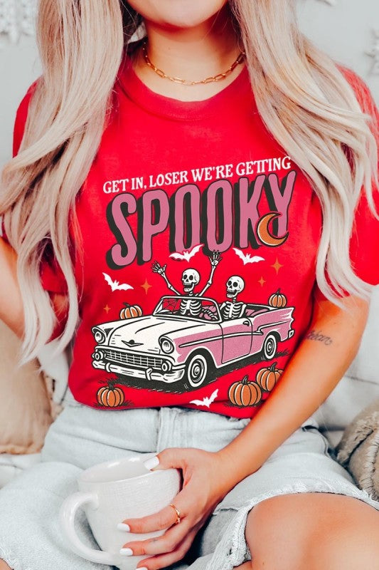 Spooky Skeleton Graphic Tee