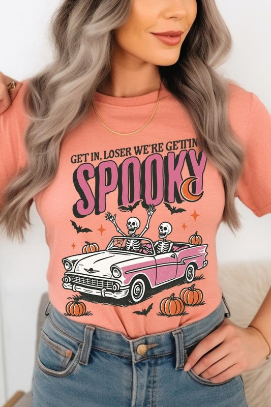Spooky Skeleton Graphic Tee
