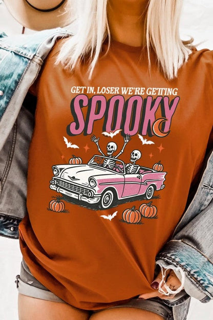 Spooky Skeleton Graphic Tee