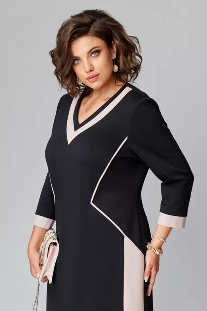 Fenna | Elegant V-Neck Dress
