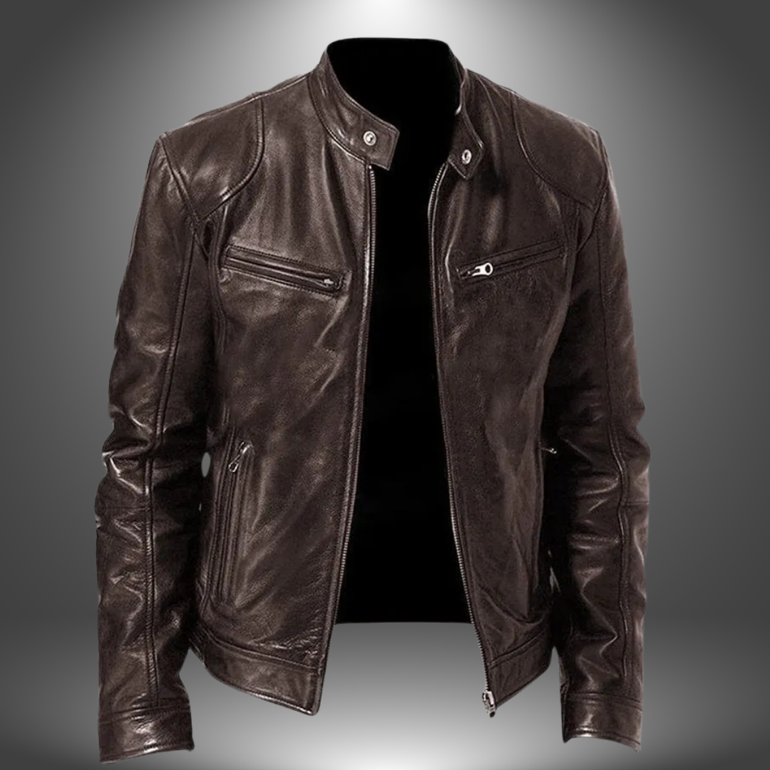 Eric™ | Handmade Leather Jacket for Men