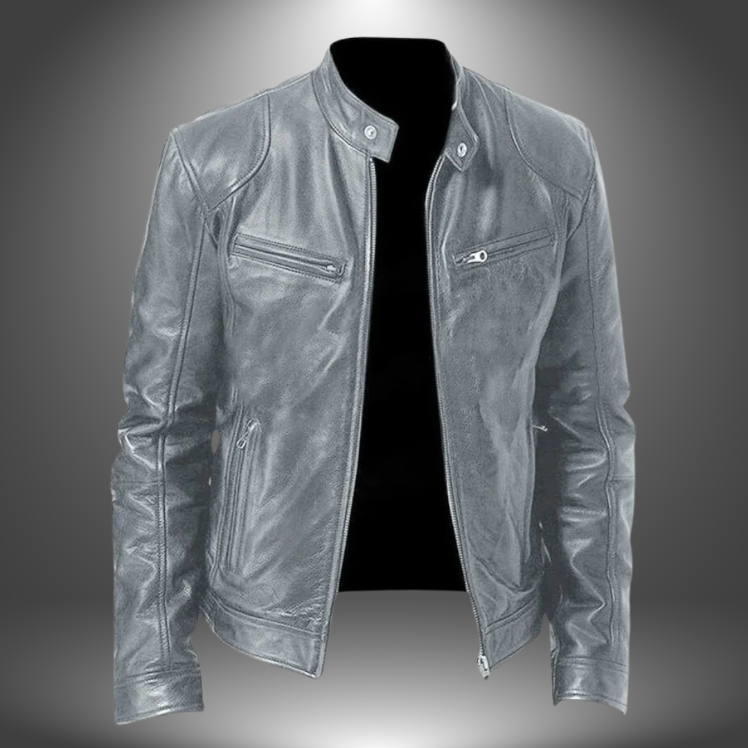 Eric™ | Handmade Leather Jacket for Men