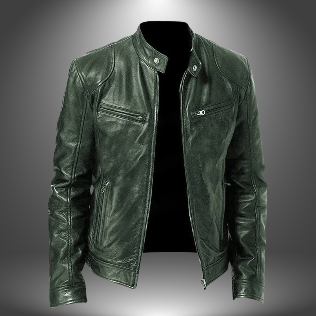 Eric™ | Handmade Leather Jacket for Men