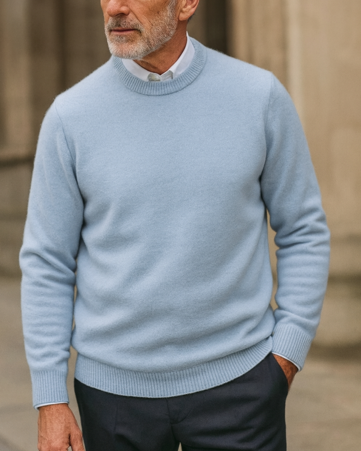 Giles | Cashmere Crew Neck Sweater