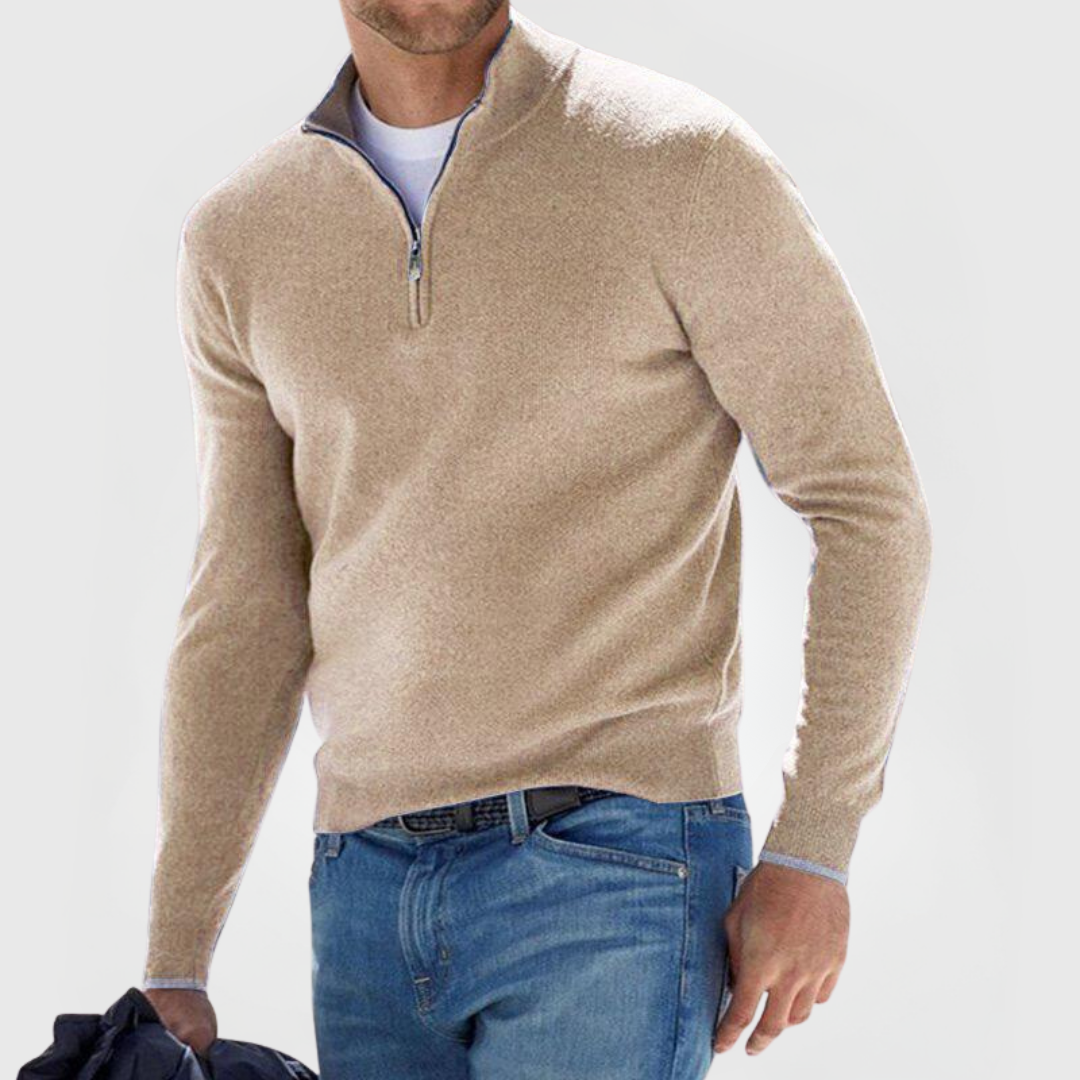 Renzino | Stylish Zip-Up Sweater