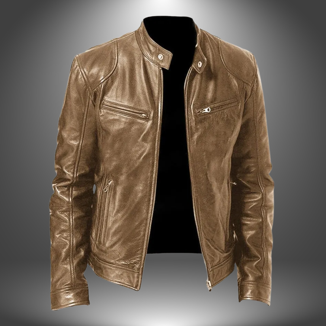 Eric™ | Handmade Leather Jacket for Men
