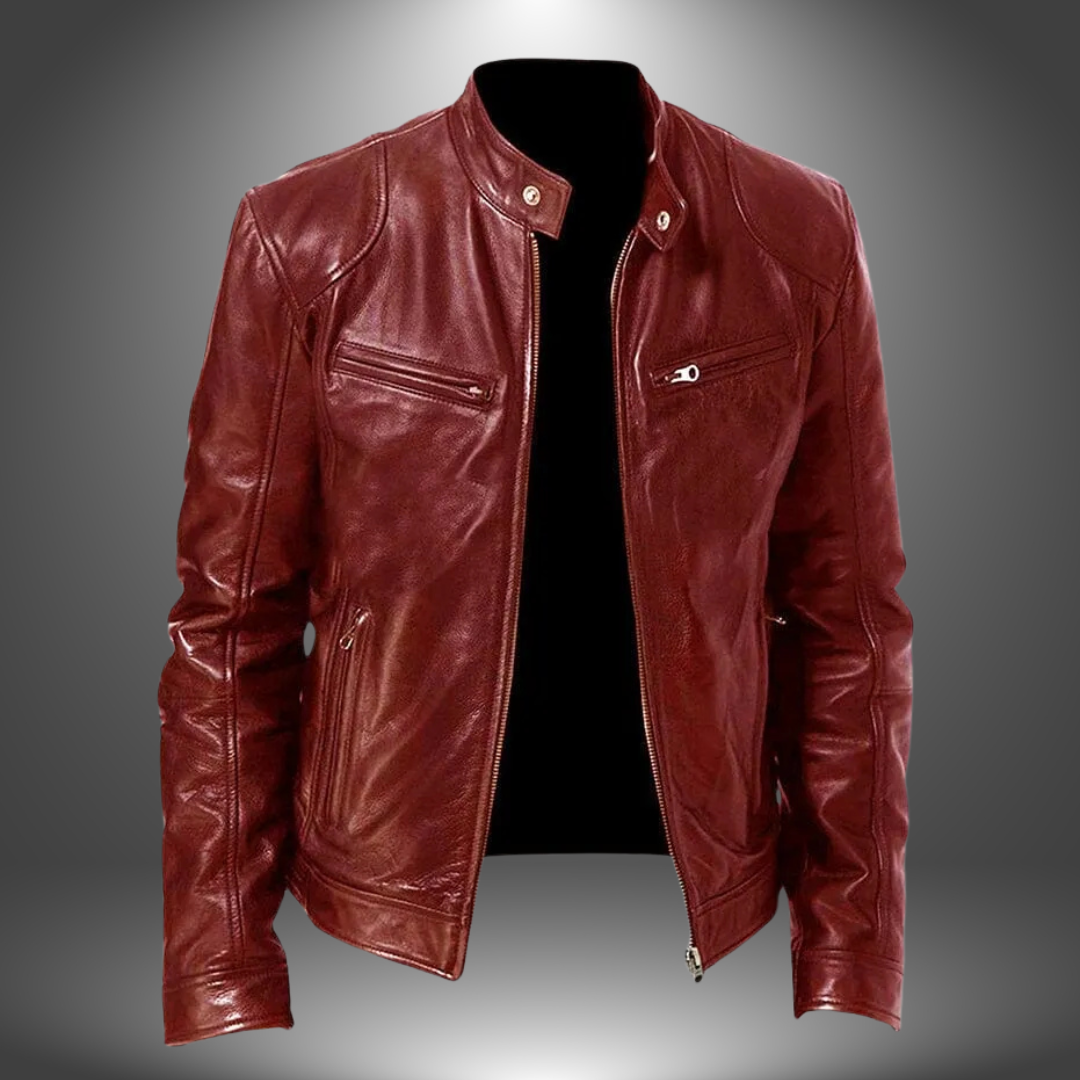 Eric™ | Handmade Leather Jacket for Men