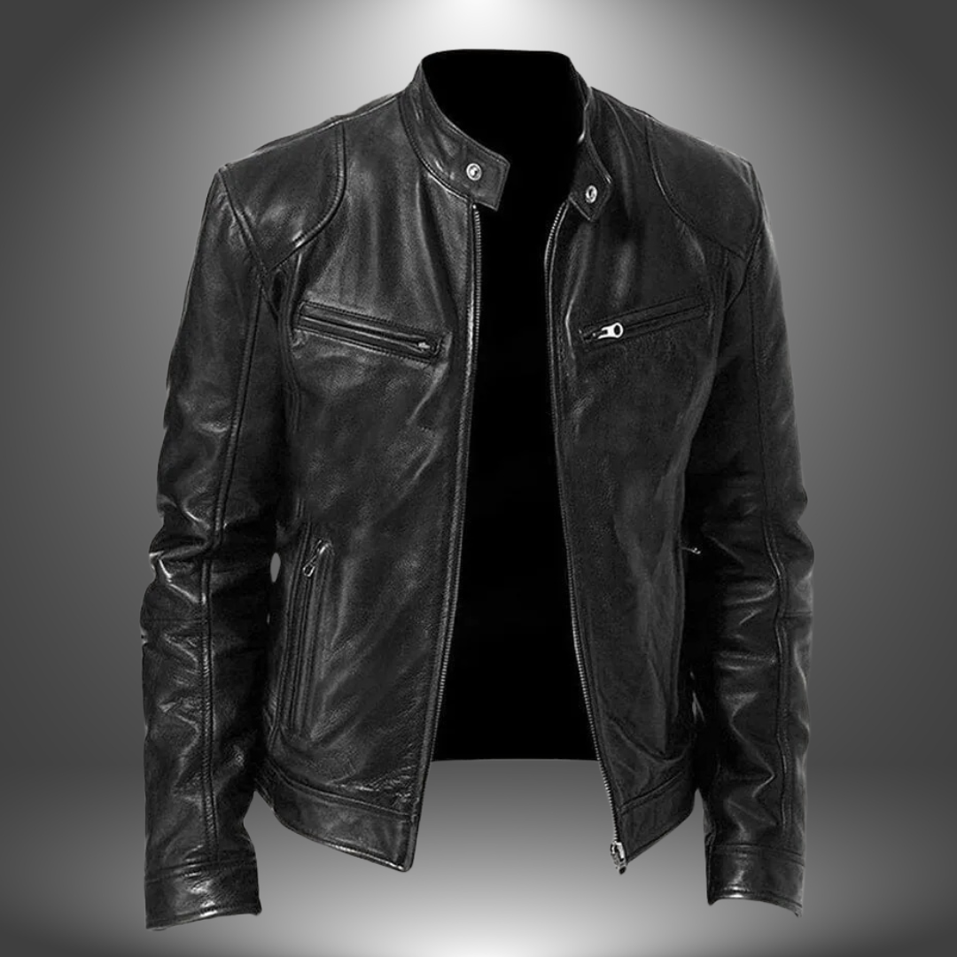 Eric™ | Handmade Leather Jacket for Men