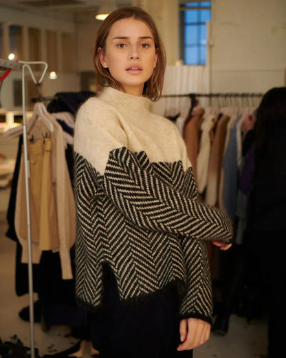 June | Cotton Turtleneck Sweater