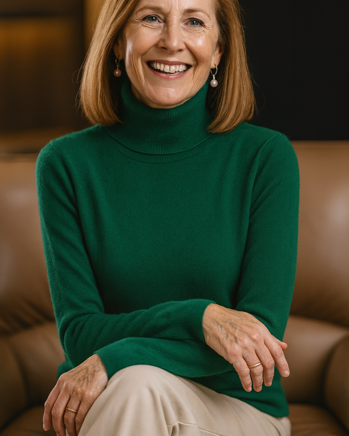 Amara | Cashmere Turtleneck Sweater