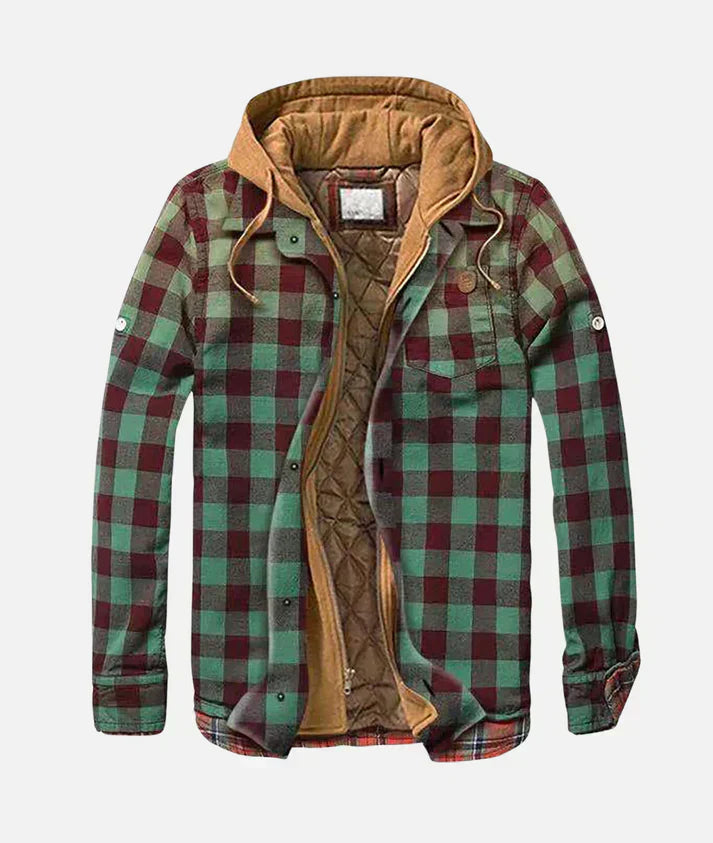 Carter™ | Patchwork Plaid Jacket